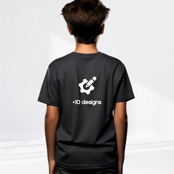 KINDER-RUNNING-T-SHIRT ZUM PERSONALISIEREN