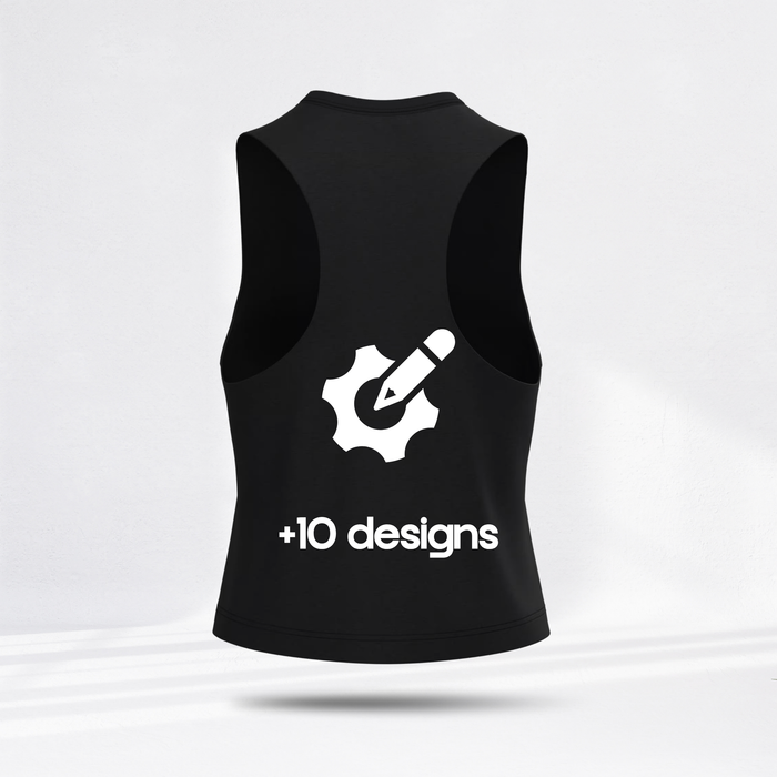 CROP-TANKTOP (Wettkampf im Stil von CrossFit, Hyrox)